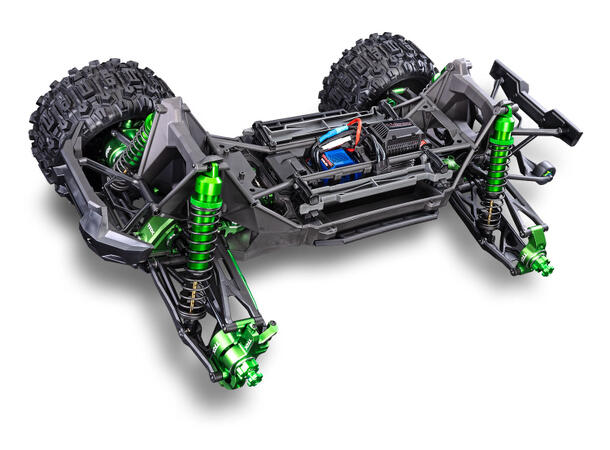 Traxxas X-Maxx ULTIMATE 4wd børsteløs 8s Grønn Vanntett, TQi, TSM 1/6