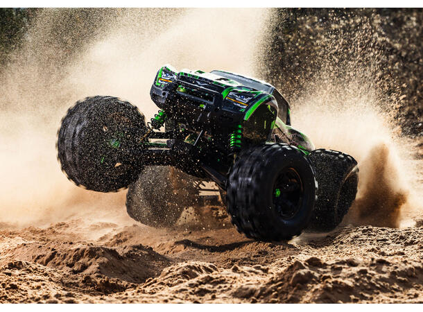 Traxxas X-Maxx ULTIMATE 4wd børsteløs 8s Grønn Vanntett, TQi, TSM 1/6
