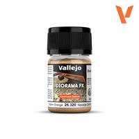 Vallejo Diorama FX Varm Orange 0,1-1mm Grus  35ml