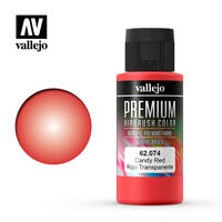Vallejo Metallic Akryl maling 60ml Candy rød for Airbrush