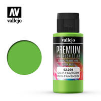 Vallejo Premium Akryl maling 60ml Grønn fluor for Airbrush