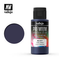 Vallejo Premium Akryl maling 60ml Mørk Blå for Airbrush