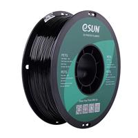 eSUN PETG 1.75mm 1kg - Solid Black Sort 3D printer filament