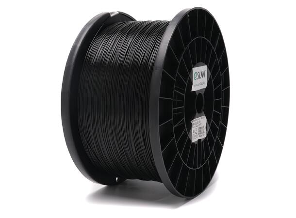 eSUN PLA+ 1.75mm 5kg - Black Sort