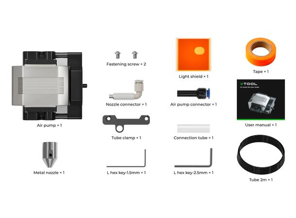 xTool D1 Air Assist Set