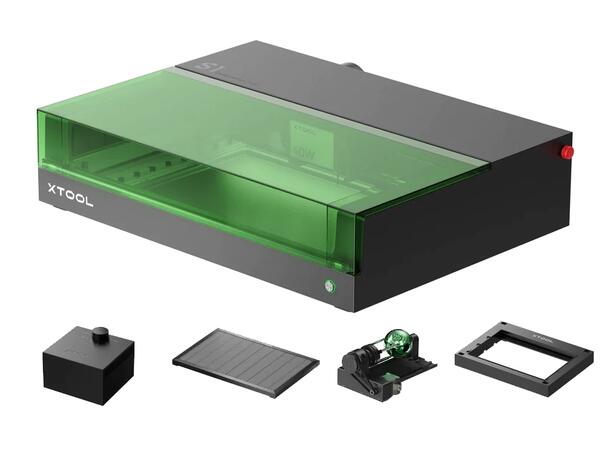 xTool S1 40W Diode Laser Cutter Deluxe Kit