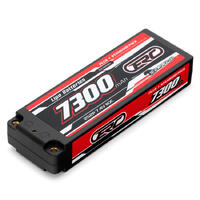 2s  7300mAh - 55C/110C Sunpadow LiPo m/4mm kontakt    Sunpadow