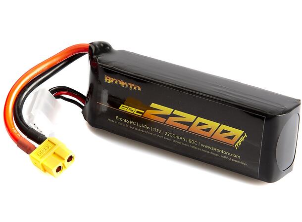 3s  2200mAh - 60C - Bronto XT60 XT60