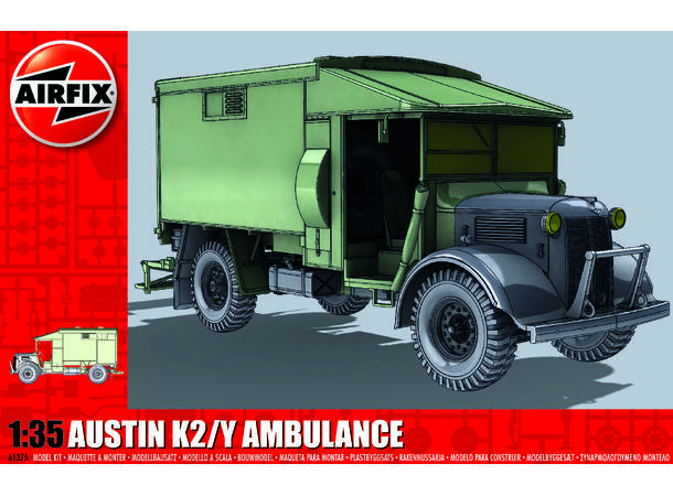 Airfix Austin K2/Y Ambulanse 1/35 Airfix plastmodell