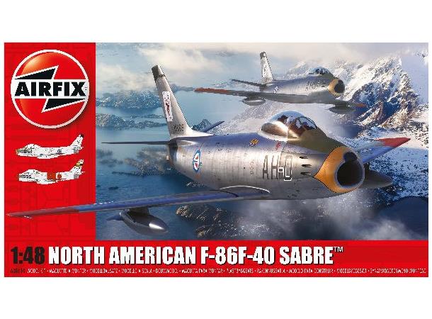 Airfix F-86F-40 Sabre 1/48 Airfix plastmodell