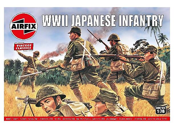 Airfix WWII Japanese Infantery § 1/76 Airfix plastmodell