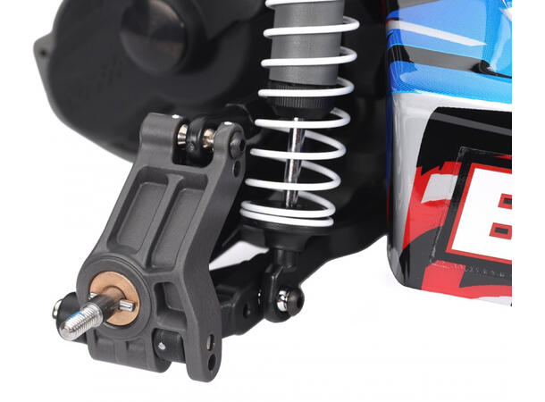 Bandit 2WD 1/10 HD  RTR TQ Rød USB-C 1/10    7 cell NiMH 3000mAH 1/10