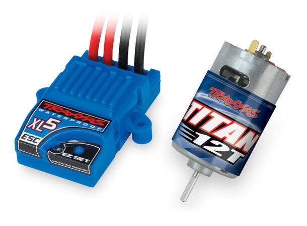 Bandit 2WD 1/10 HD  RTR TQ Rød USB-C 1/10    7 cell NiMH 3000mAH 1/10