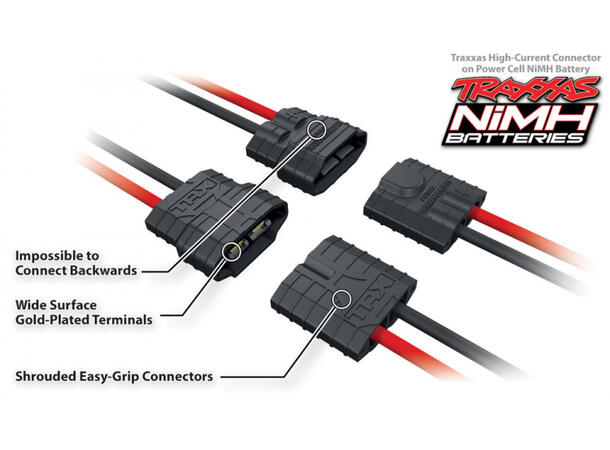 Bandit 2WD 1/10 HD  RTR TQ Rød USB-C 1/10    7 cell NiMH 3000mAH 1/10