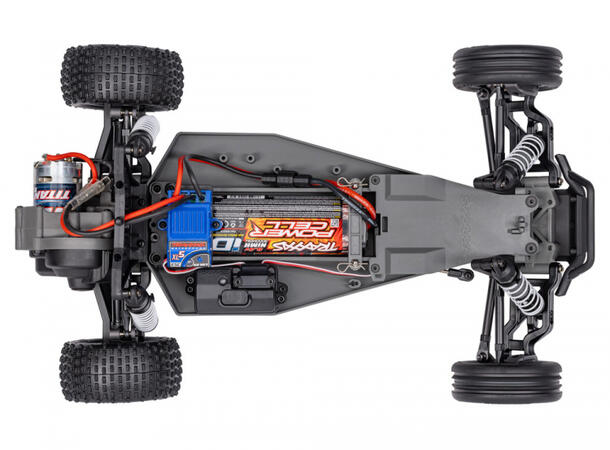 Bandit 2WD 1/10 HD  RTR TQ Rød USB-C 1/10    7 cell NiMH 3000mAH 1/10
