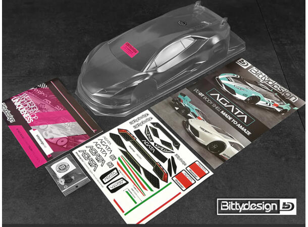 Bittydesign Karosseri Agata  1/10 GT 1/10  190mm   GT  Ulakkert