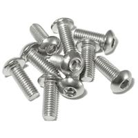 CRC- 2-56x1/4 Button Head Hex Screw (10) 3254