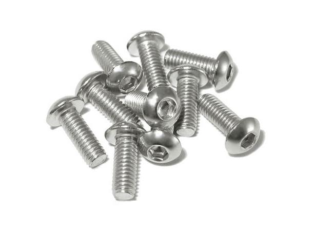 CRC- 2-56x1/4 Button Head Hex Screw (10) 3254