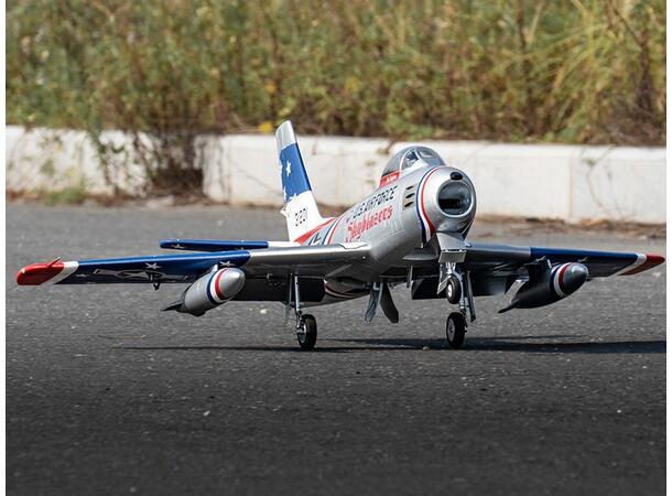 FMS 80mm F-86 Sabre Skyblazers EDF PNP