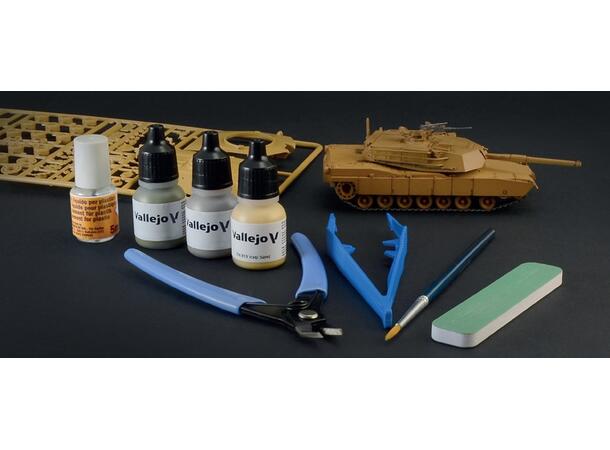 Italeri 1:72 - M1 Abrams - Startsett Startsett