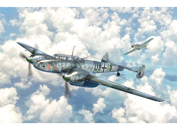 Italeri BF-110C Zerstörer 1/72  plastbyggesett