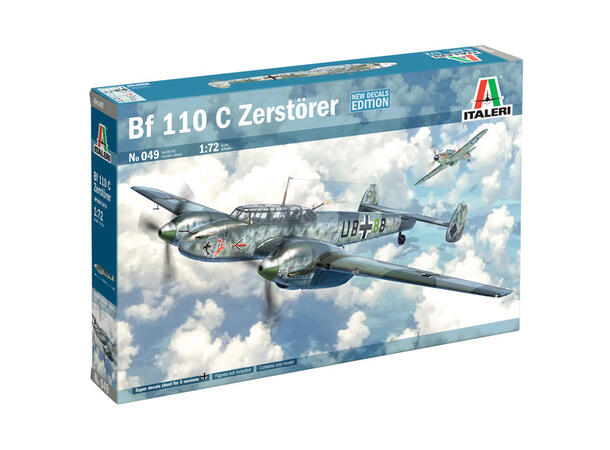 Italeri BF-110C Zerstörer 1/72  plastbyggesett