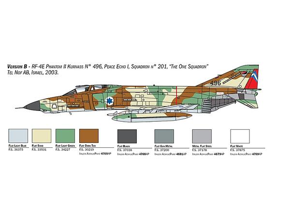 Italeri  F-4E/F Phantom II 1:48