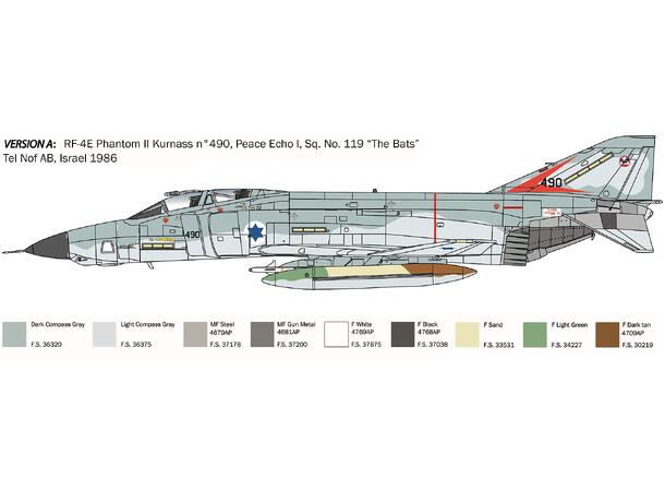 Italeri  F-4E/F Phantom II 1:48