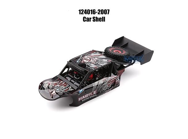 Karosseri til WLToys Truck sort 1/12