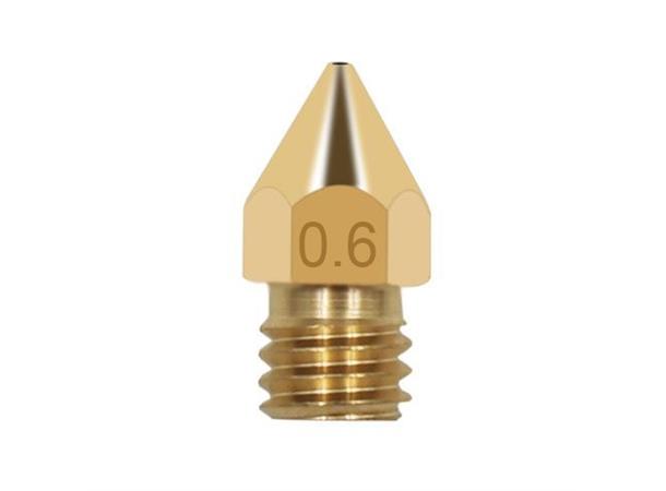 Radius MK8 Brass Nozzle 0,6 mm - 1 pcs