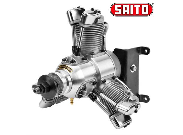 Saito FA-200R3 33cc 4-takts 3-cyl Metanol motor