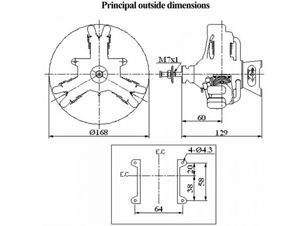 Saito FA-200R3 33cc 4-takts 3-cyl Metanol motor