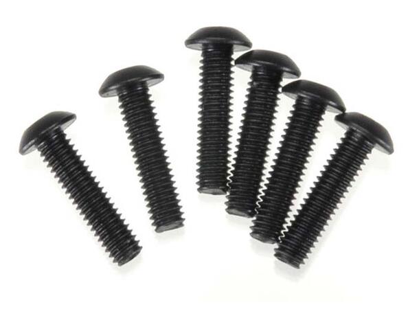 Skrue unbrako 4x16mm knappehode maskin unbako 6 stk