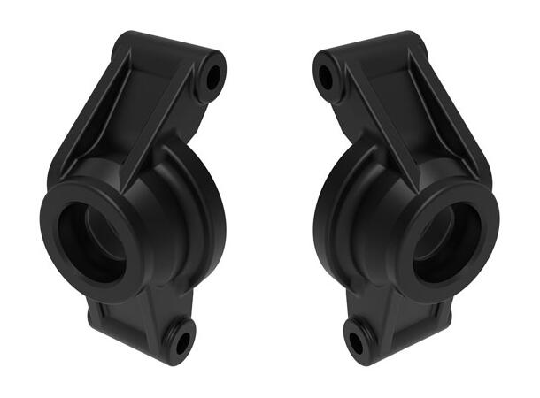 Stub Axle Carriers Black (Pair) Sort