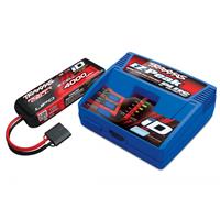 Traxxas EZ-Peak PLUS 4Ah lader Combo 2-3S  med 3S 4000 Lipo batteri