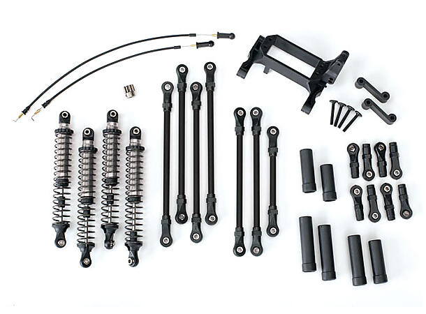 Traxxas Long Arm Lift Kit Grey Complete TRX-4