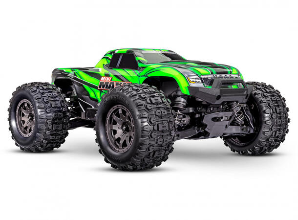 Traxxas Mini MAXX RTR TQ BL-2s Grønn  RTR 1/10 skala