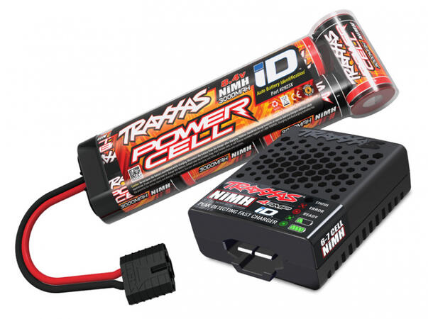 Traxxas Stampede 2WD 1/10 RTR Blå TQ 2,4 Radio m/batteri og USB lader