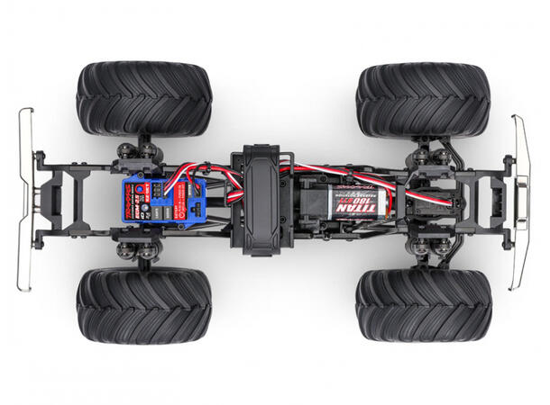 Traxxas TRX-4MT Chevy K-10 Monster Truck RTR Rød 1/18 skala