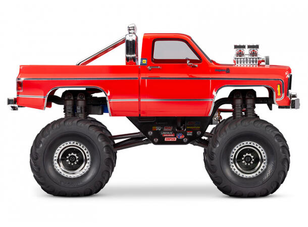 Traxxas TRX-4MT Chevy K-10 Monster Truck RTR Rød 1/18 skala