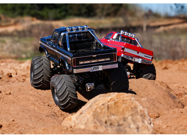 Traxxas TRX-4MT Chevy K-10 Monster Truck RTR Rød 1/18 skala