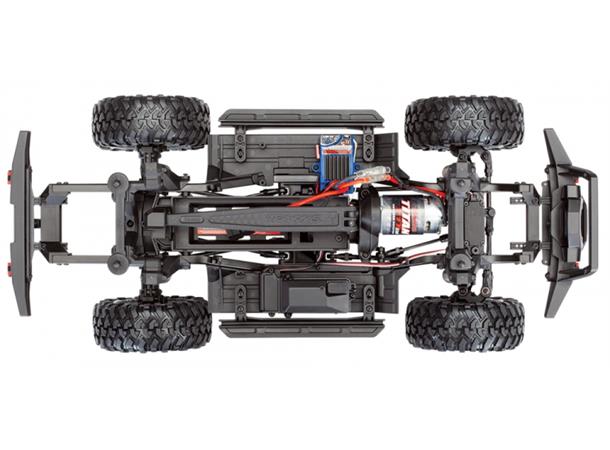 Traxxas TRX-4 Sport Crawler 4x4 RTR u/batterier og lader 1/10 skala