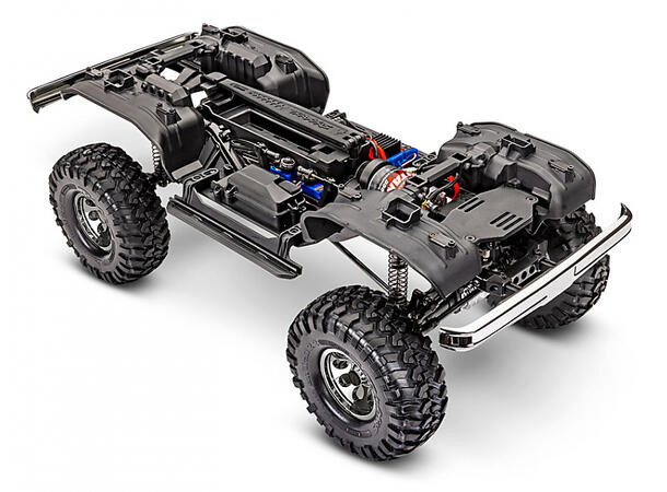 Traxxas TRX-4  Crawler Chevrolet High Trail 1/10 skala    K10 Sort RTR