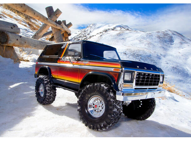 Traxxas TRX-4  Ford Bronco Ranger XLT Crawler RTR  Clipless Sunset