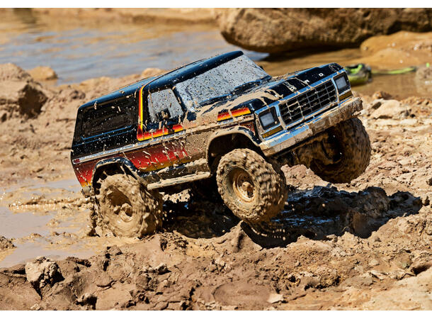 Traxxas TRX-4  Ford Bronco Ranger XLT Crawler RTR  Clipless Sunset