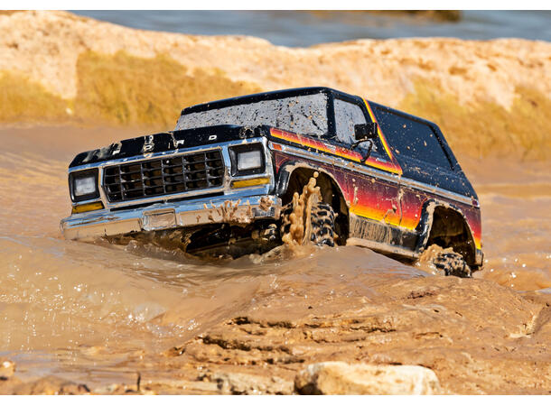 Traxxas TRX-4  Ford Bronco Ranger XLT Crawler RTR  Clipless Sunset