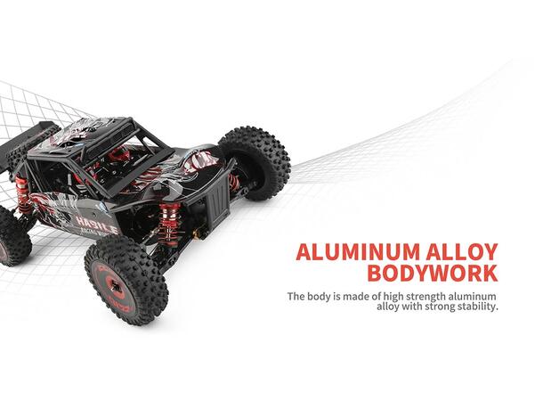 WLToys Truck 4WD Børsteløs V2 65km/t  1/12 skala