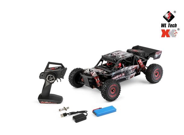WLToys Truck 4WD Børsteløs V2 65km/t  1/12 skala