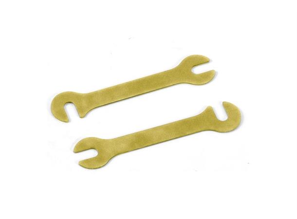 Xray Steel Shim 0.6mm - Gold (2stk)   372294