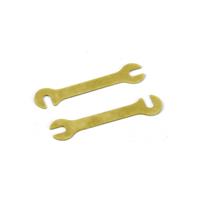 Xray Steel Shim 0.6mm - Gold (2stk)   372294